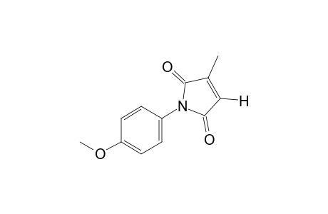 N-(p-methoxyphenyl-2-methylmaleimide