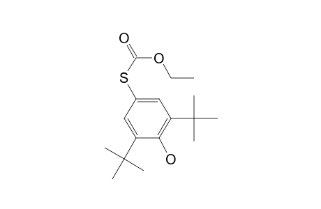 2,6-di-Tert-butyl-4-mercaptophenol, S-ethoxycarbonyl-