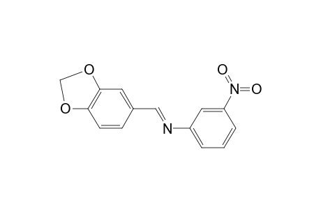 m-nitro-N-piperonylideneaniline
