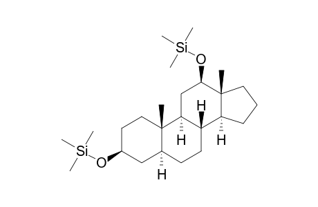 5.ALPHA.-ANDROSTANE-3.BETA.,12.BETA.-DIOL-DI-TRIMETHYLSILYL ETHER