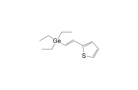 (E)-1-Triethylgermyl-2-(thien-2-yl)ethylene