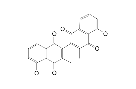 5,5'-Dihydroxy-3,3'-dimethyl-2,2'-binaphthalene-1,1',4,4'-tetrone