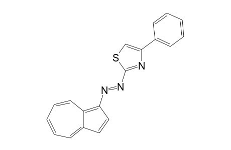 2-(AZULEN-1-YLDIAZENYL)-4-PHENYL-1,3-THIAZOLE