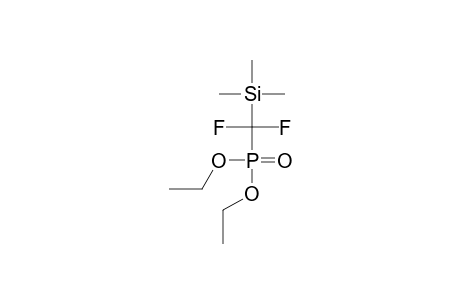 Diethyl [difluoro(trimethylsilyl)methyl]phosphonate