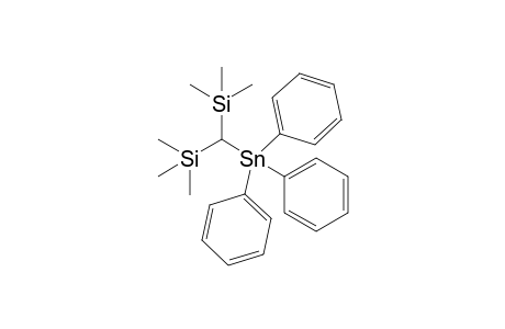 Tin, triphenyl[bis(trimethylsilyl)methyl]-