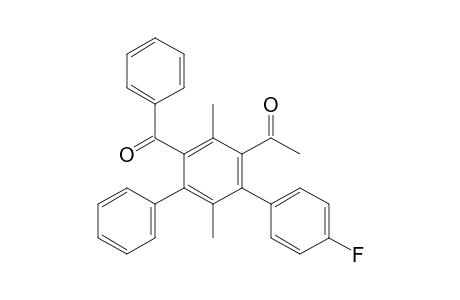 3-acetyl-2,5-dimethyl-4-(p-fluorophenyl)-6-phenylbenzophenone