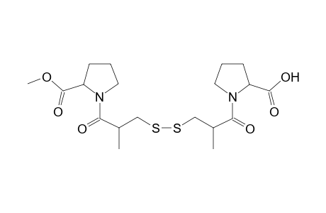 Captopril artifact (disulfide) ME MS2