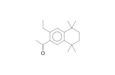 1-(3-Ethyl-5,5,8,8-tetramethyl-5,6,7,8-tetrahydro-2-naphthalenyl)ethanone