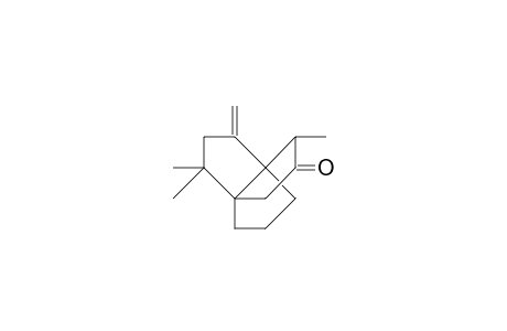 2,2,6-Trimethyl-4-methylidene-7-tricyclo(3.3.3.0/1,5/)undecanone