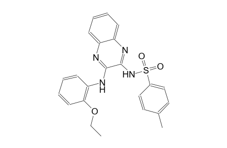 benzenesulfonamide, N-[3-[(2-ethoxyphenyl)amino]-2-quinoxalinyl]-4-methyl-