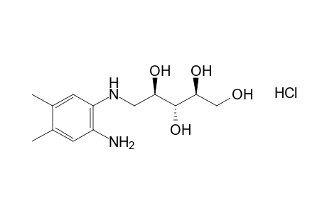 1-[(6-amino-3,4-xylyl)amino]-1-deoxy-D-ribitol, monohydrochloride