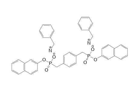 bis-(Benzylammonium)-bis-(2-naphthyl)-para-xylylenediphosphonate