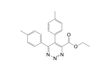 Ethyl 4,5-bis(4'-methylphenyl)-1,2,3-triazine-6-carboxylate