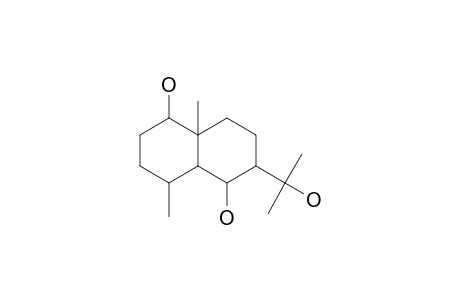 1,5-Naphthalenediol, decahydro-2-(1-hydroxy-1-methylethyl)-4A,8-dimethyl-