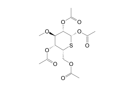 1,2,4,6-TETRA-O-ACETYL-3-O-METHYL-5-THIO-ALPHA-L-IDOPYRANOSE