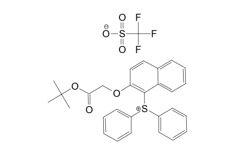 (tert-Butoxycarbonylmethoxynaphthyl)-diphenylsulfonium triflate