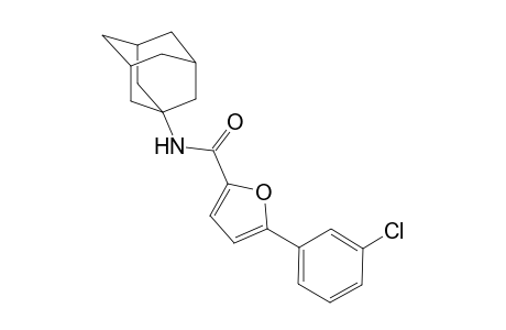 N-(1-adamantyl)-5-(3-chlorophenyl)-2-furamide