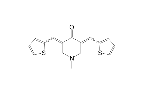 3,5-di-2-thenylidene-1-methyl-4-piperidone