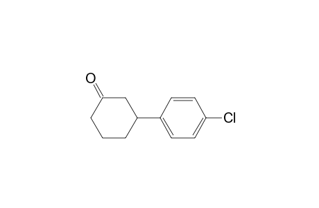 3-(4-Chlorophenyl)cyclohexanone