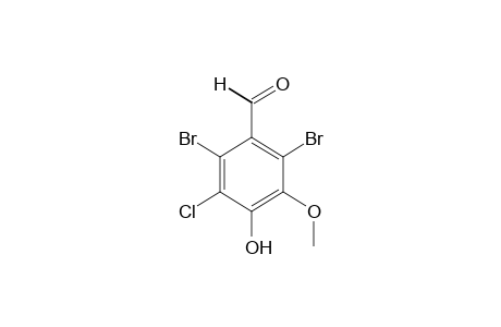 5-CHLORO-2,6-DIBROMOVANILLIN