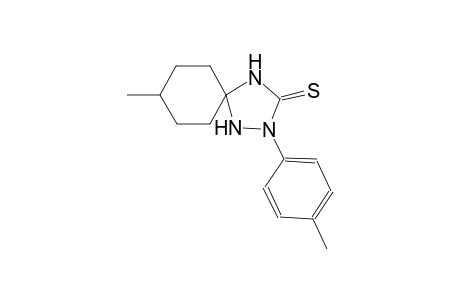 8-methyl-2-(4-methylphenyl)-1,2,4-triazaspiro[4.5]decane-3-thione