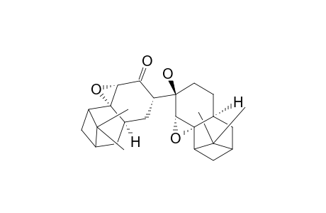 6,8-Methano-3H-naphth[1,8a-b]oxirene, bimol. deriv.