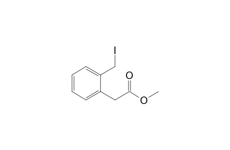 2-[2-(iodomethyl)phenyl]acetic acid methyl ester