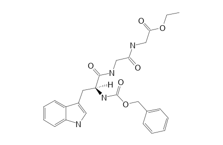 ETHYL-N-(BENZYLOXYCARBONYL)-TRYPTOPHANYLGLYCYLGLYCINE