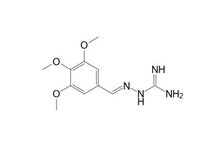 2-[(3,4,5-trimethoxybenzylidene)amino]guanidine