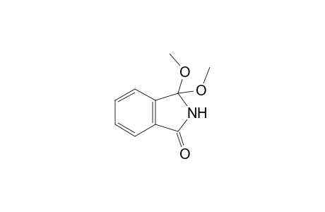 3,3-DIMETHOXYISOINDOL-1-ONE