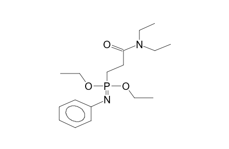 O,O-DIETHYL-N-PHENYLIMIDO(2-N,N-DIETHYLCARBAMOYLETHYL)PHOSPHONATE