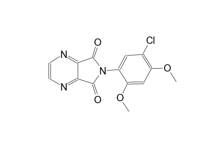 5H-pyrrolo[3,4-b]pyrazine-5,7(6H)-dione, 6-(5-chloro-2,4-dimethoxyphenyl)-