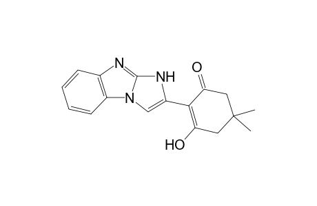 2-(1H-Benzo[d]imidazo[1,2-a]imidazol-2-yl)-3-hydroxy-5,5-dimethyl-cyclohex-2-enone