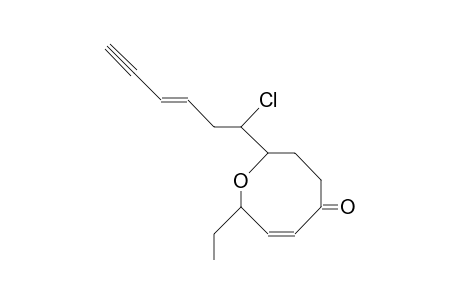 (E)-(6RS)-6-Chlorolauthisa-3,11-dien-1-yn-10-one