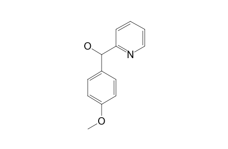 alpha-(p-METHOXYPHENYL)-2-PYRIDINEMETHANOL