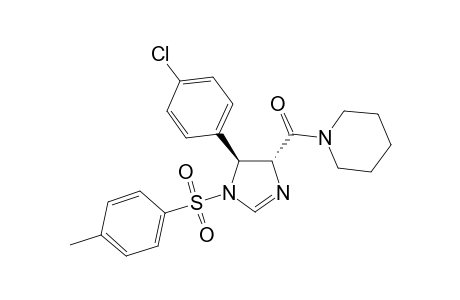 trans-4-(Piperidiny)carboxamide-5-(p-chlorophenyl)-1-N-tosyl-2-imidazoline