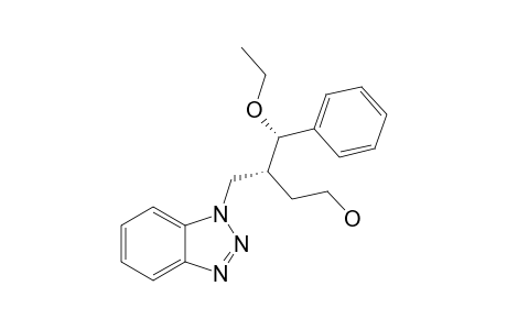 (3R*,4R*)-3-[(BENZOTRIAZOL-1-YL)-METHYL]-4-ETHOXY-4-PHENYLBUTANOL