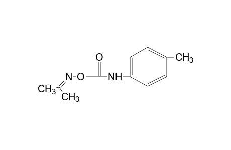 acetone, O-(p-tolylcarbamoyl)oxime