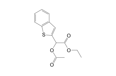 Ethyl 2-acetoxy-2-(benzo[b]thiophen-2-yl)acetate