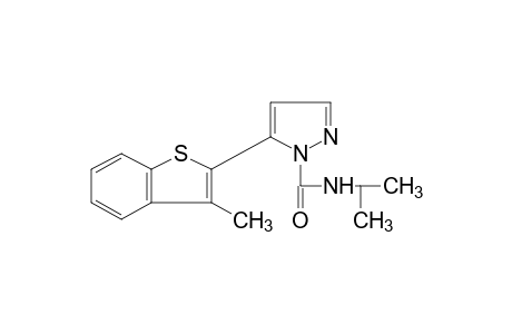 N-isopropyl-5-(3-methylbenzo[b]thien-2-yl)pyrazole-1-carboxamide