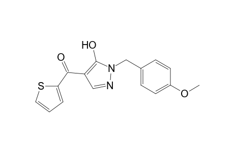 [5-Hydroxy-1-(4-methoxybenzyl)-1H-pyrazol-4-yl](2-thienyl)methanone