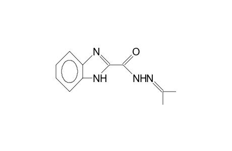 N-ISOPROPYLIDEN-BENZIMIDAZOL-2-CARBONSAEUREHYDRAZIDE