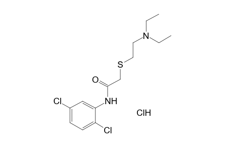 2',5'-dichloro-2-{[2-(diethylamino)ethyl]thio}acetanilide, monohydrochloride