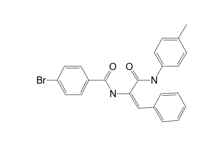 Propenamide, 2-(4-bromobenzoylamino)-3-phenyl-N-(4-methylphenyl)-