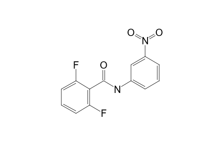 Benzamide, N-(3-nitrophenyl)-2,6-difluoro-