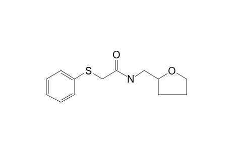 Acetamide, N-tetrahydrofurfuryl-2-phenylthio-