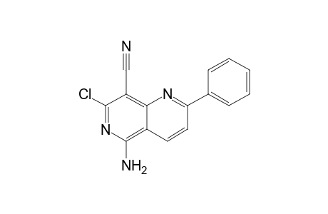 5-AMINO-7-CHLORO-8-CYANO-2-PHEHYL-1,6-NAPHTHYRIDINE
