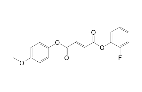 Fumaric acid, 4-methoxyphenyl 2-fluorophenyl ester