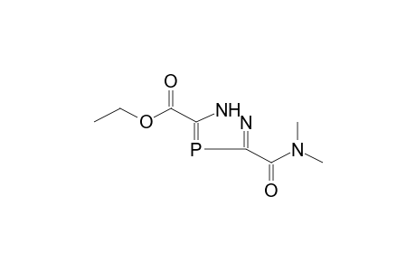 3-(N,N-DIMETHYLAMINOCARBONYL)-5-ETHOXYCARBONYL-1,2,4-DIAZAPHOSPHOLE