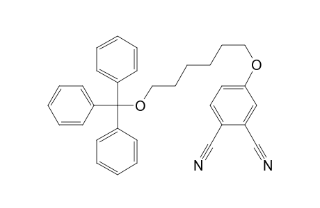 4-(6-Trityloxy-hexyloxy)-phthalonitril